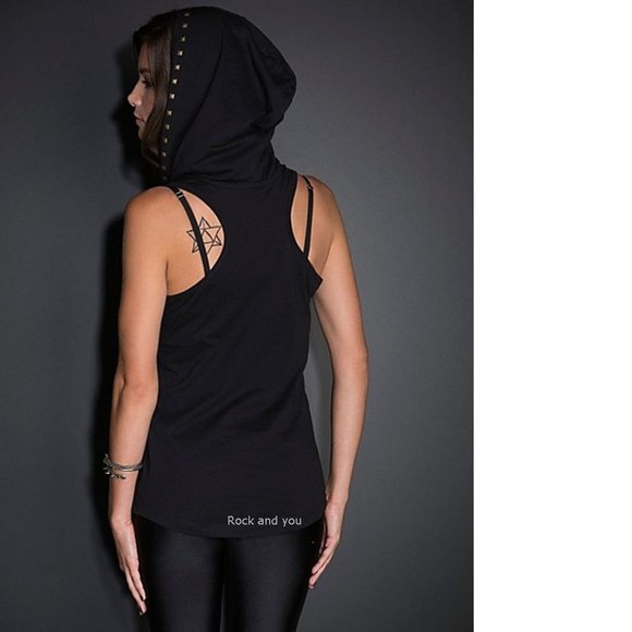 Sex Pistols God Save The Queen punk rock Official Hooded Tank Top M NWT - Picture 3 of 4